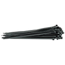 Draper 4.8x200mm Cable Tie 100 Black - 70393
