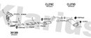 Klarius 301389 - Front Pipe For Cat  - Fits Mitsubishi Spacestar 1.3i