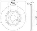 Mintex Brake Discs fits -Mini V300:5 MDC2619C (also fits other vehicles)