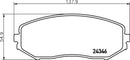 Mintex Brake Pad Set fits -Suzuki MDB2774 (also fits other vehicles)
