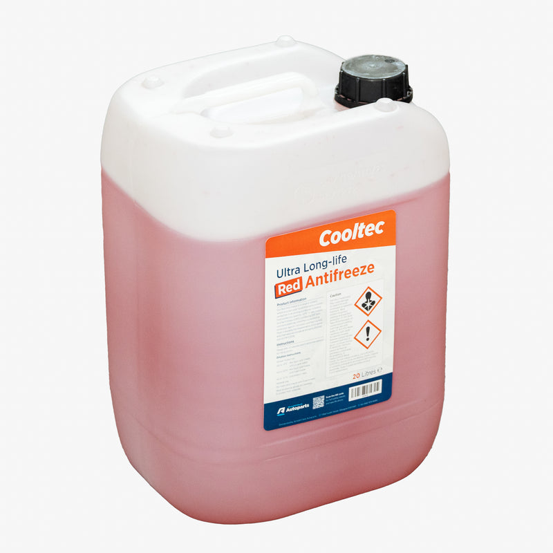 Cooltec Ultra Long-Life Red Antifreeze - 20L