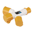Draper 110v 3 WAY Splitter 16A - 03712