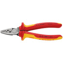 Draper KNIPEX 97 78 180 SB VDE Insulated Crimping Pliers For End Sleeves, 180 mm