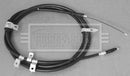 Borg & Beck Brake Cable- LH Rear - BKB3170 fits Mazda Bt50