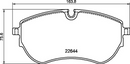 Mintex Front Brake Pad Set fits VW - MDB4344 (also fits other vehicles)