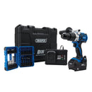 D20 20V Brushless Combi Drill Kit & Expert Impact Screwdriver Bit Set (26 Piece)