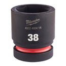 Milwaukee Hex socket ShW 1in STD 38mm-1pc - 4932480414