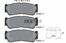 Hyundai, Brake Pad Set - Textar 24488012397301