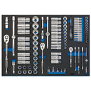 Draper Expert 96pc 1/4"3/8"1/2" Socket Set - 63539