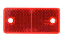 HELLA 8RA 003 326-001 Reflector - Lens Colour: Red - Bolted
