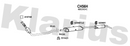 Klarius CH56H - Box With Tail Pipe  - Fits Chrysler Voyager 2.4i