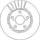 Disctech Brake Disc (Single) - Fits Mazda, Suzuki - ABD3832 - Front Axle
