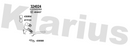 Klarius 324024 - Catalyst Type Approved  - Fits Audi A3 1.2TFSi