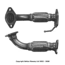 BM Cats Front Pipe - BM70491 with Fitting Kit - FK70491 fits Honda
