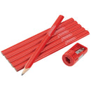 Draper Carpenters Pencil/Sharpner Set - 50990