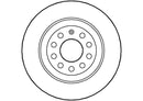 Disctech Brake Disc (Single) - Fits Audi, Bmw - ABD2168 - Rear Axle