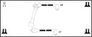 Lemark Ignition Lead Set - HOES699