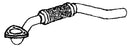 Klarius 302104 - Front Pipe For Cat  - Fits Opel Zafira 1.7CDTi