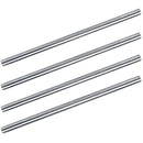 Lyreco Chrome Letter Tray Risers - Pack of 4 - 777537