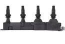 HELLA 5DA 230 035-231 Ignition Coil - 2-pin connector - Bolted