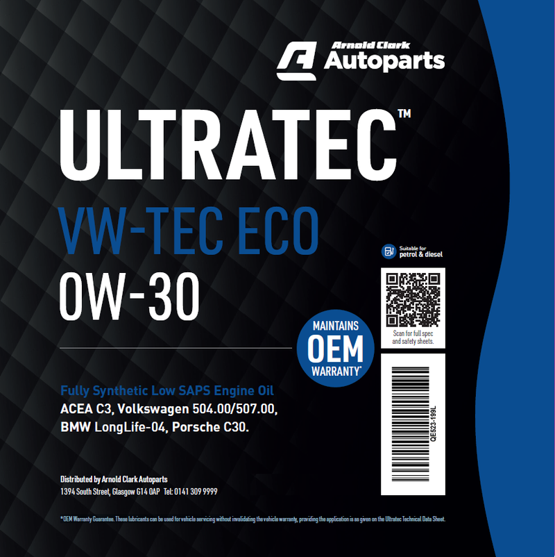 ULTRATEC VWTEC 0W30 ECO - 199L - E523-199L