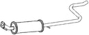 Klarius FE1128G - Box With Centre Pipe  - Fits Ford Fiesta 1.6 Ti