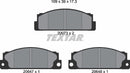 Textar Brake Pad Set - 2007306