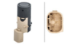 HELLA 6PX 358 141-601 Sensor, parking distance control - straight - 3-pin connector - Plugged