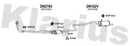 Klarius DN279X - Box With Front Pipe  - Fits Nissan Micra 1.0,1.2