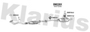 Klarius BM220X - Box With Tail Pipe  - Fits BMW 318 1.8