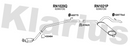 Klarius RN1020Q - Centre Pipe  - Fits Renault Trafic 2.0dCi