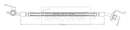 Borg & Beck Brake Hose - BBH8903
