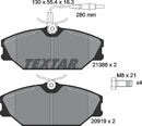 Textar Brake Pad Set - 2138802