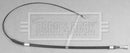 Borg & Beck Brake Cable -  RH - BKB2326 fits Vauxhall Corsa (disc) 2000-