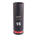 Milwaukee Hex socket ShW 3/8 deep 15mm-1pc - 4932480289