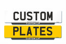 Pair of Standard Lipped Eco Number Plates 520 X 127