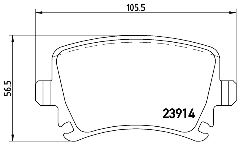 Brembo Brake Pad Set - P85073