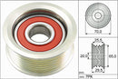 INA Deflection/Guide Pulley - V-Ribbed Belt - Part No - 532080310