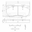 Borg & Beck Brake Pads - BBP33006