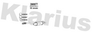 Klarius 390977 - Catalyst & Dpf Combined  - Fits Volkswagen Crafter 30-35 2.0D