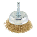 Draper Brassed Wire CUP Brush 50mm - 41432