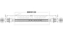 Borg & Beck Brake Hose  - BBH9139