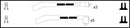 Lemark Ignition Lead Set - HOES582