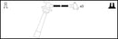 Lucas Ignition Lead Set - LUC7223