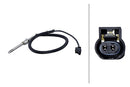 HELLA 6PT 010 376-321 Sensor, exhaust gas temperature - 2-pin connector