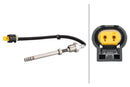 HELLA 6PT 010 376-151 Sensor, exhaust gas temperature - 2-pin connector