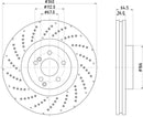Mintex Brake Discs fits -MercedesBenz V280:5 MDC2749C (also fits other vehicles)