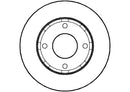 Disctech Brake Disc (Single) - Fits Mitsubishi, Nissan - ABD2210 - Front Axle