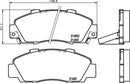 Mintex Brake Pad Set fits -ACura Honda Rover MDB1543 (also fits other vehicles)