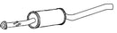 Klarius HA552L - Box With Centre Pipe  - Fits Honda Civic 1.0 (FK6)